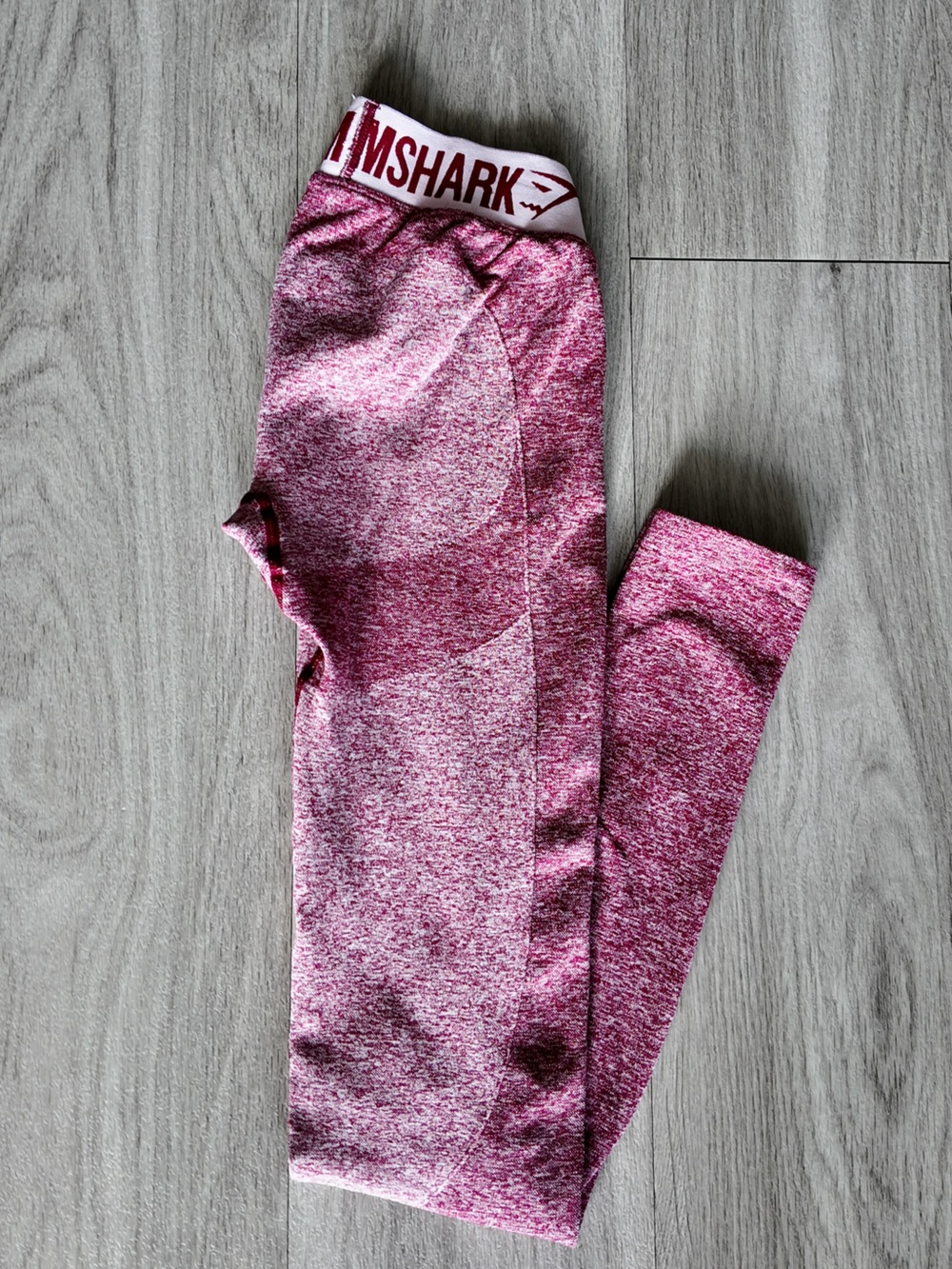 Gymshark Pink Leggings with Branded Waistband